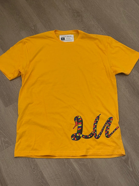 Lace Up "LU" Logo Tee